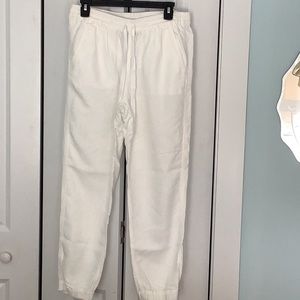 Linen jogger
